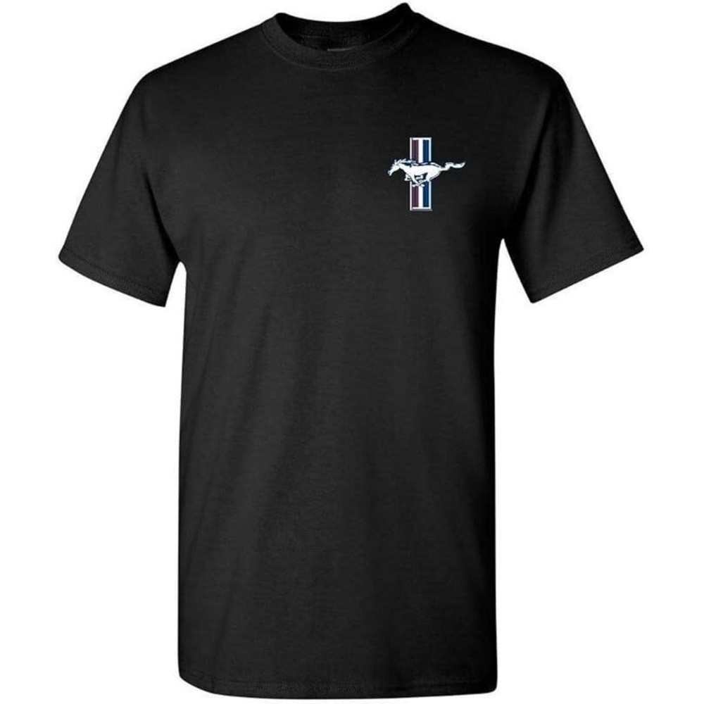 Ford Mustang Officially Licensed The Legend Lives Classic T-Shirt - Black - L